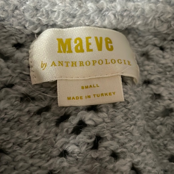 Maeve for Anthropologie grey knit sweater - Picture 4 of 8